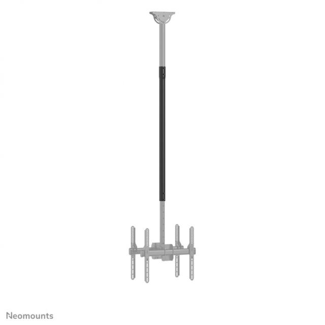 Neomounts - NS-EP100BLACK Tubo de extensión para soporte de techo TV - alt. 107,5 cm