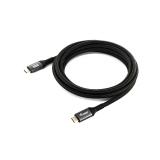 Equip - 128382 Cable USB4 Gen 2x2 C a C, M/M, 2,0 m, PD 100 W, 4K/60 Hz, 20 Gbps, negro