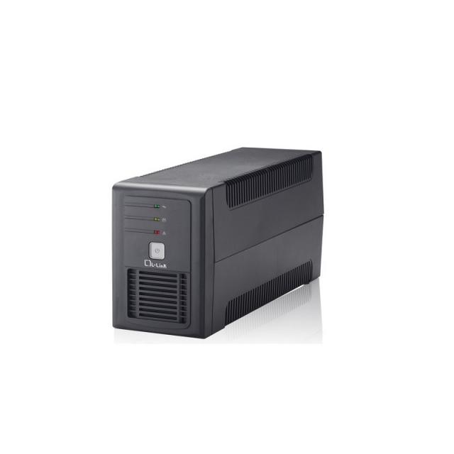 L-Link - LL-5707 sistema de alimentación ininterrumpida (UPS) Línea interactiva 0,7 kVA 360 W 2 salidas AC