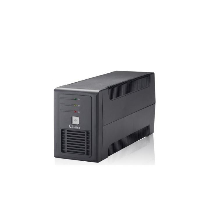 L-Link - LL-5707 sistema de alimentación ininterrumpida (UPS) Línea interactiva 0,7 kVA 360 W 2 salidas AC