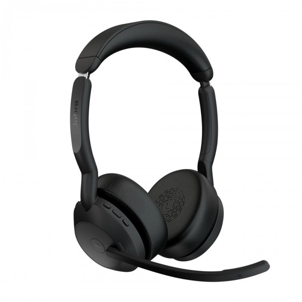Jabra - Evolve2 55 Auriculares Inalámbrico y alámbrico Diadema Oficina/Centro de llamadas Bluetooth Base de carg - 25599-999-889