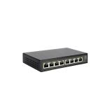 LevelOne - GES-2108P switch Gestionado L2 Gigabit Ethernet (10/100/1000) Energía sobre Ethernet (PoE) Negro