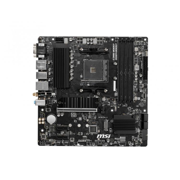 MSI - B550M PRO-VDH WIFI placa base AMD B550 Zócalo AM4 micro ATX