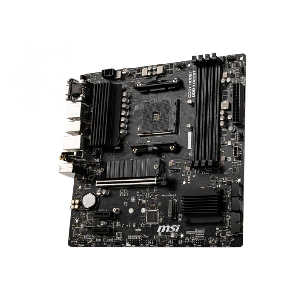 MSI - B550M PRO-VDH WIFI placa base AMD B550 Zócalo AM4 micro ATX