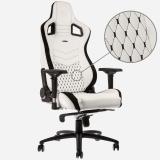 noblechairs - Epic Asiento acolchado Respaldo acolchado - NBL-PU-WHT-001
