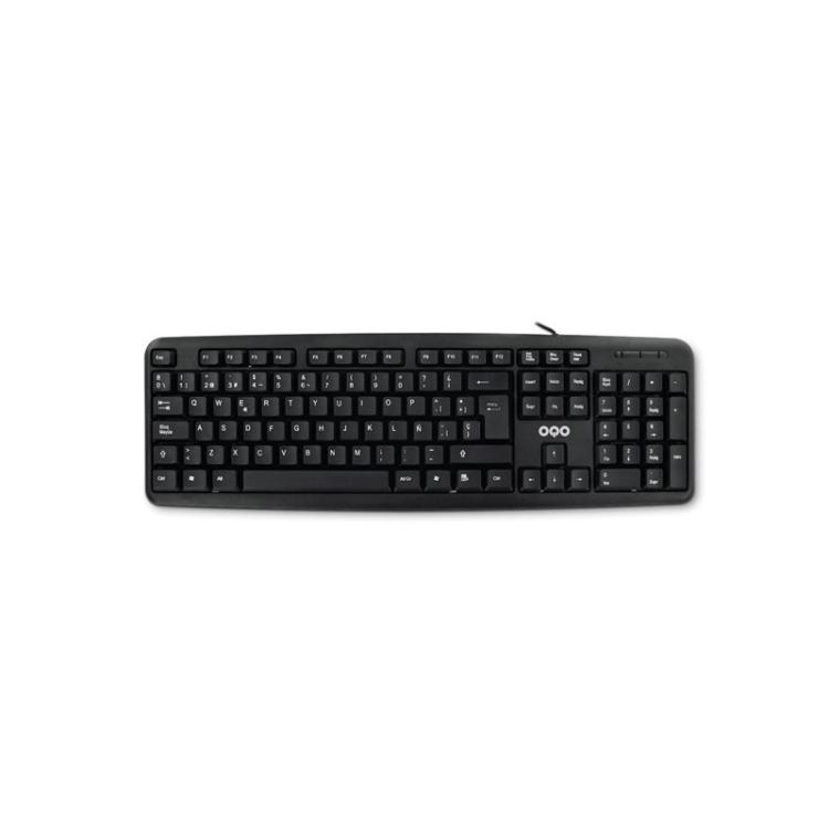 OQO - OQO-T001-U teclado USB QWERTY Español Negro