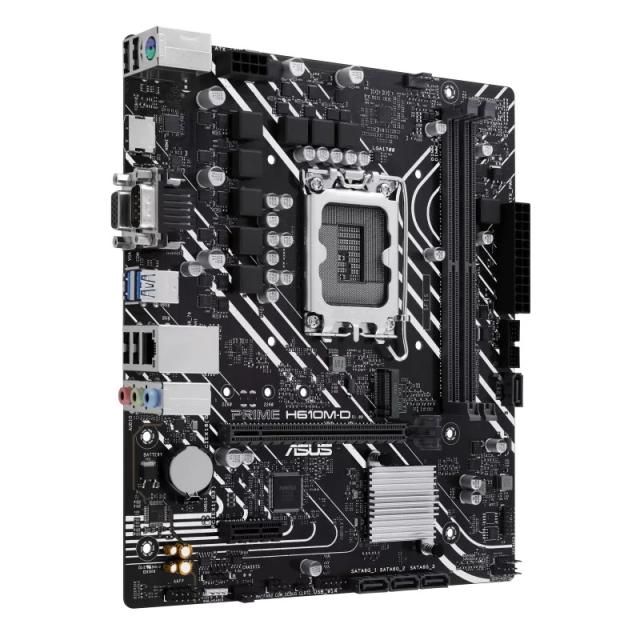 ASUS - PRIME H610M-D Intel H610 LGA 1700 micro ATX