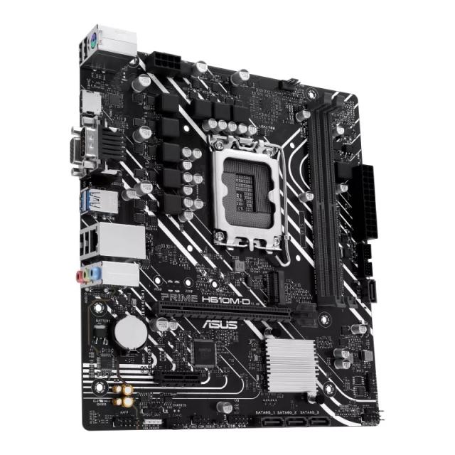 ASUS - PRIME H610M-D Intel H610 LGA 1700 micro ATX