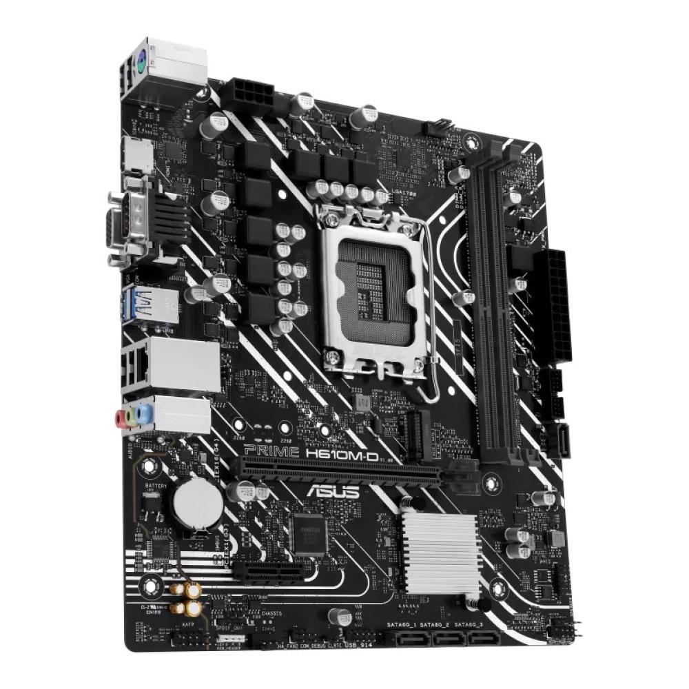 ASUS - PRIME H610M-D Intel H610 LGA 1700 micro ATX