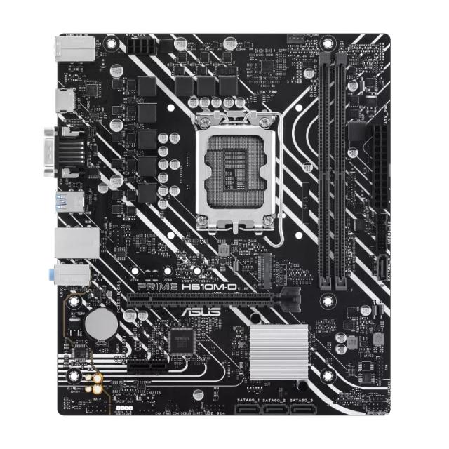 ASUS - PRIME H610M-D Intel H610 LGA 1700 micro ATX