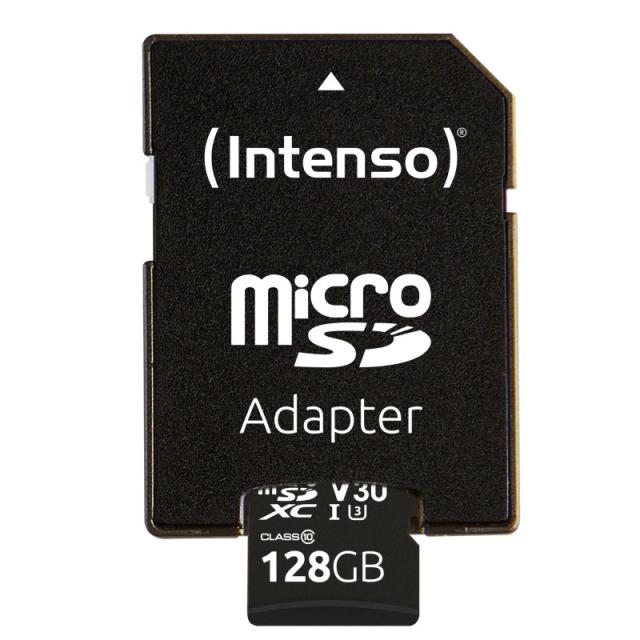 Intenso - microSDXC 128GB Class 10 UHS-I Professional - Extended Capacity SD (MicroSDHC) Clase 10