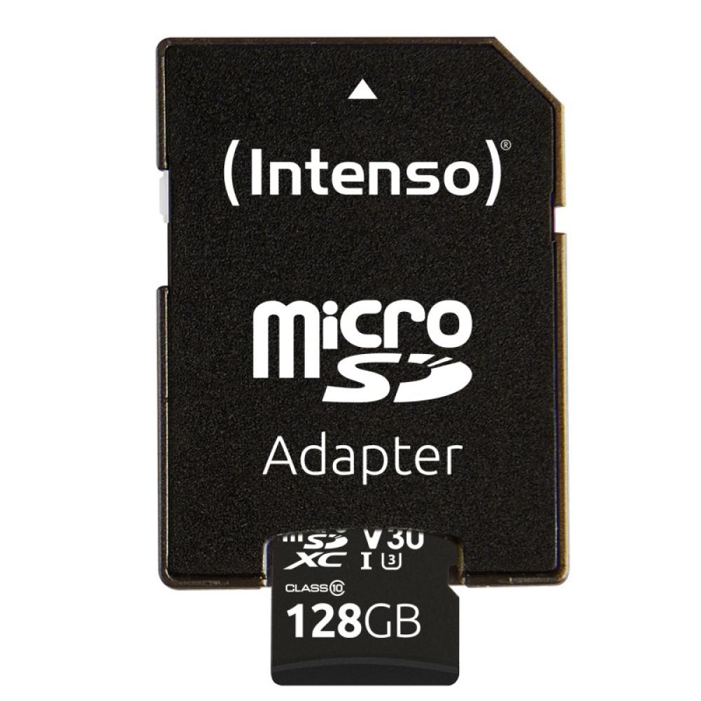 Intenso - microSDXC 128GB Class 10 UHS-I Professional - Extended Capacity SD (MicroSDHC) Clase 10