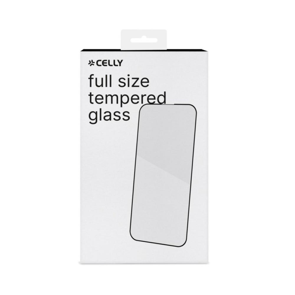Celly - FULLGLASS1055BK protector de pantalla o trasero para teléfono móvil Apple 1 pieza(s)