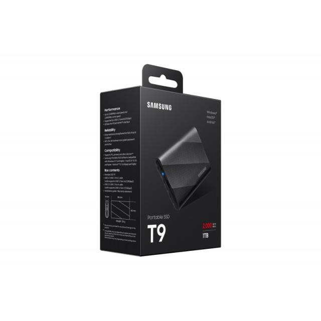 Samsung - MU-PG1T0B 1 TB USB Tipo C USB 3.2 Gen 2x2 Negro