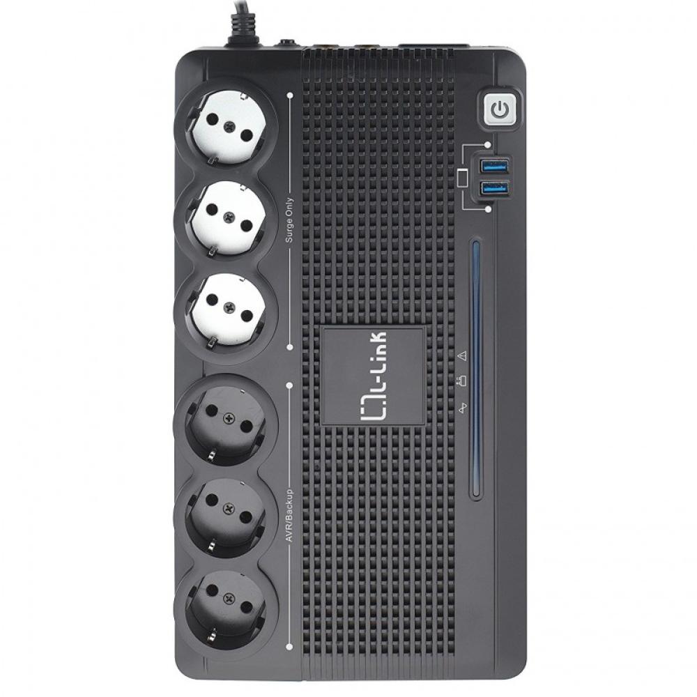 L-Link - LL-700-G6 sistema de alimentación ininterrumpida (UPS) Línea interactiva 0,7 kVA 360 W 6 salidas AC