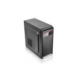 L-Link - KLUSTER carcasa de ordenador Torre Negro 500 W