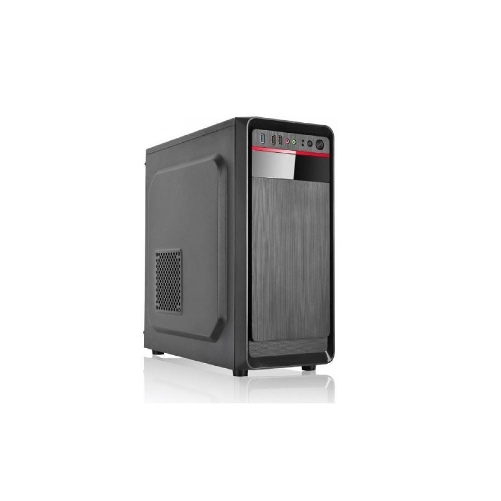 L-Link - KLUSTER carcasa de ordenador Torre Negro 500 W