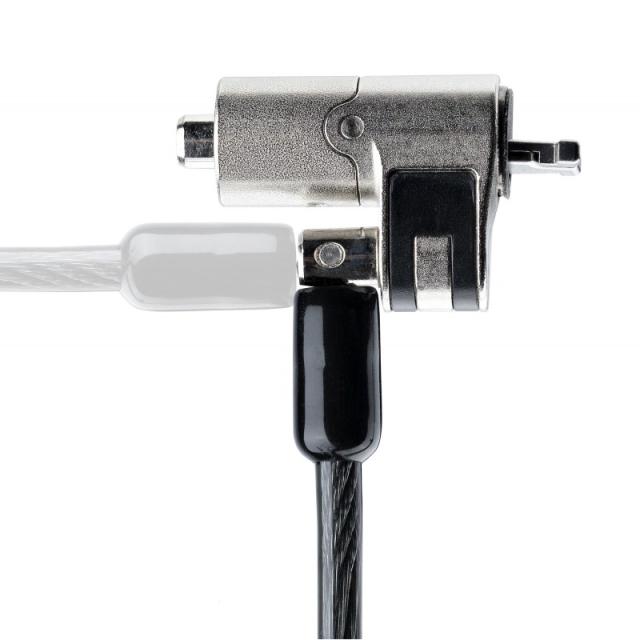 StarTech.com - NANOK-LAPTOP-LOCK cable antirrobo Negro, Plata 2 m