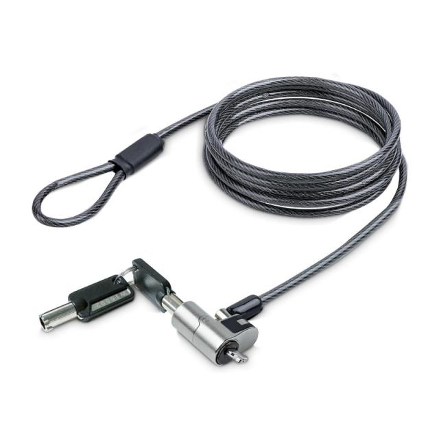 StarTech.com - NANOK-LAPTOP-LOCK cable antirrobo Negro, Plata 2 m