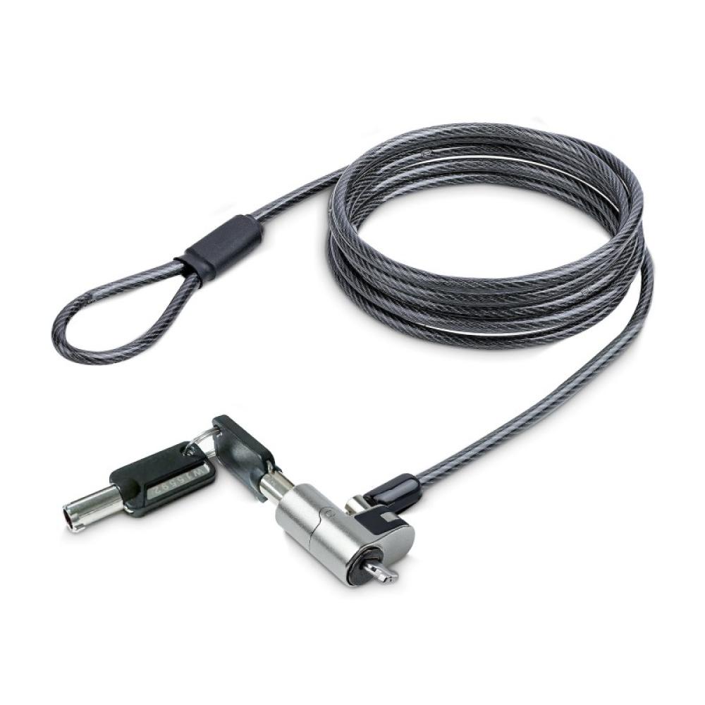 StarTech.com - NANOK-LAPTOP-LOCK cable antirrobo Negro, Plata 2 m