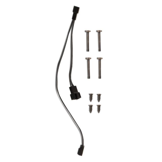 NOX - Hummer H-FAN PRO Carcasa del ordenador Ventilador 12 cm Negro, Blanco