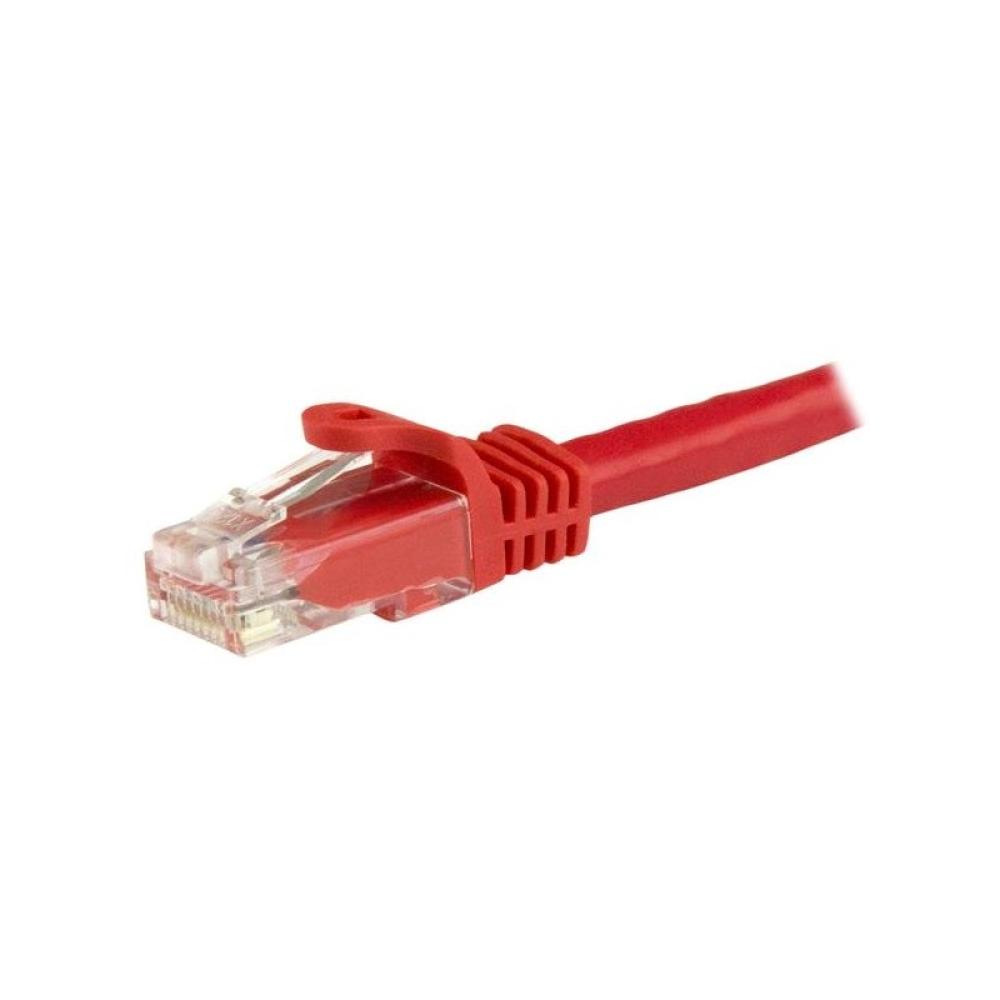 StarTech.com - Cable de Red Ethernet Cat6 Snagless de 3m Rojo - Cable Patch RJ45 UTP