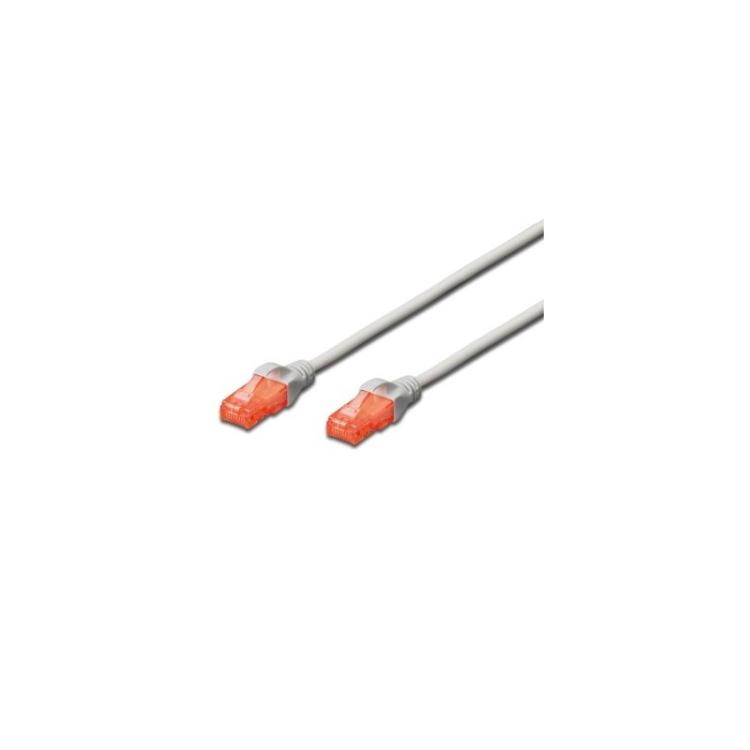 Ewent - IM1031 cable de red Gris 10 m Cat6 U/UTP (UTP)