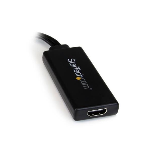 StarTech.com - Adaptador VGA a HDMI con audio y alimentación USB – Conversor VGA a HDMI portátil – 1080 p