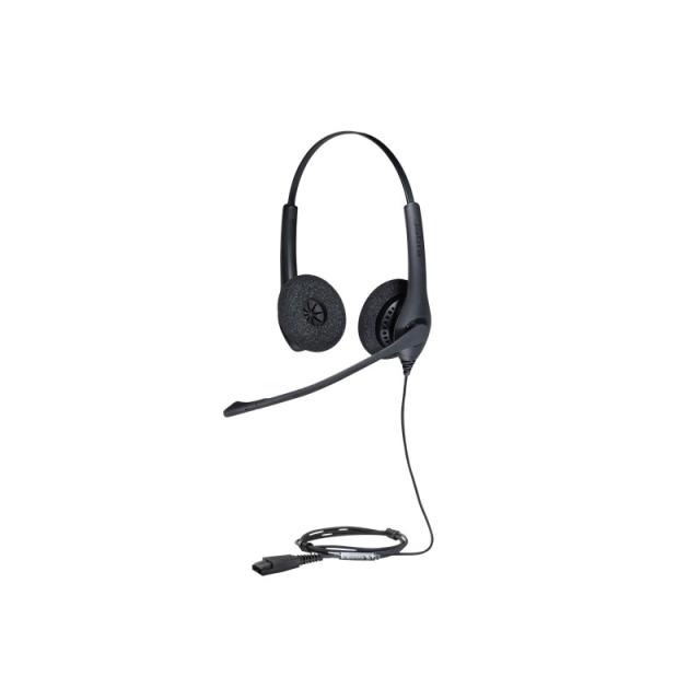 Jabra - Biz 1500 Auriculares Alámbrico Diadema Oficina/Centro de llamadas Bluetooth Negro - 1519-0154