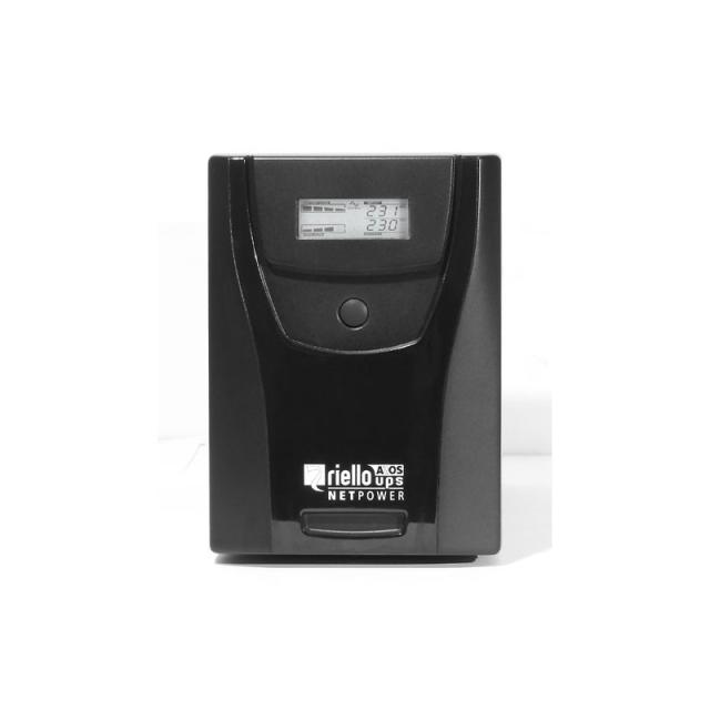 Riello - NPW 1500 sistema de alimentación ininterrumpida (UPS) 1,5 kVA 900 W 6 salidas AC