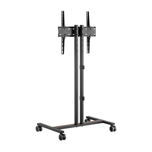 AISENS - Soporte de Suelo ECO con Rueda para Monitor/Tv 35Kg de 32-55, Negro