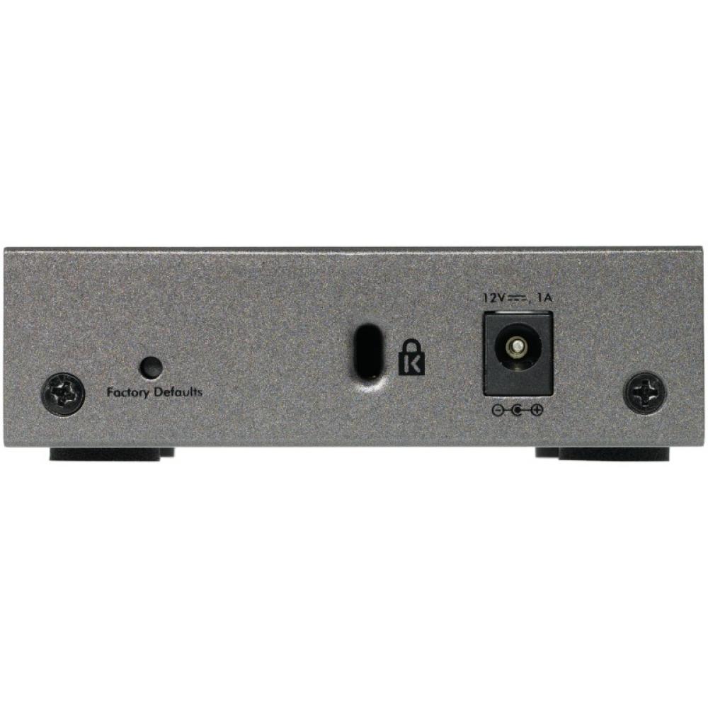 NETGEAR - GS105E-200PES switch Gestionado L2/L3 Gigabit Ethernet (10/100/1000) Gris