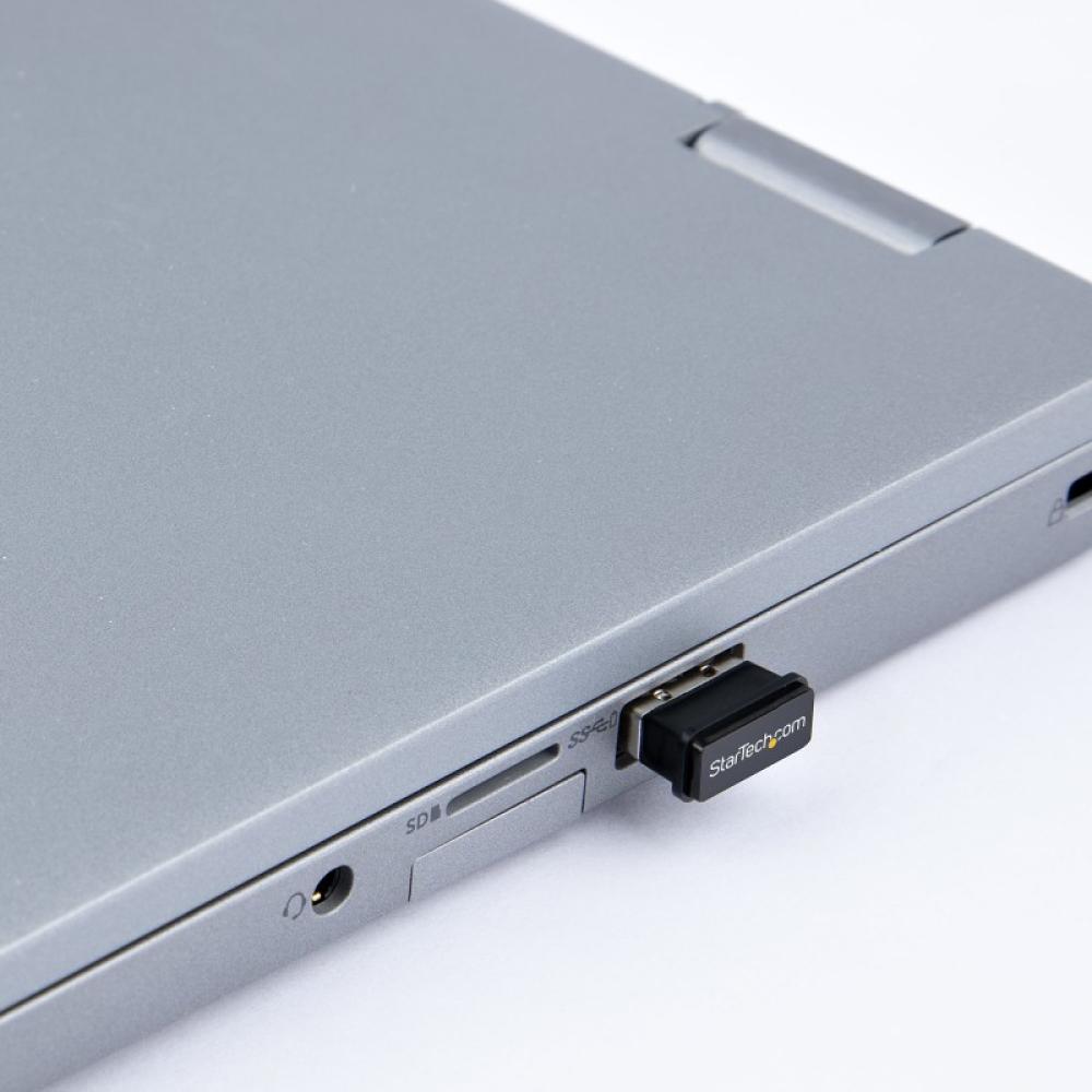 StarTech.com - Adaptador USB a Bluetooth 5.0, Dongle Conversor para Ordenador/Portátil/Teclado/Ratón, Convertidor BT 5.0 para Au