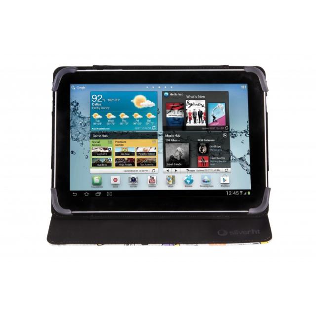 SilverHT - Funda Universal Estampada - 9'''' - 10.1'''' - Cool Ice Pop Blanco