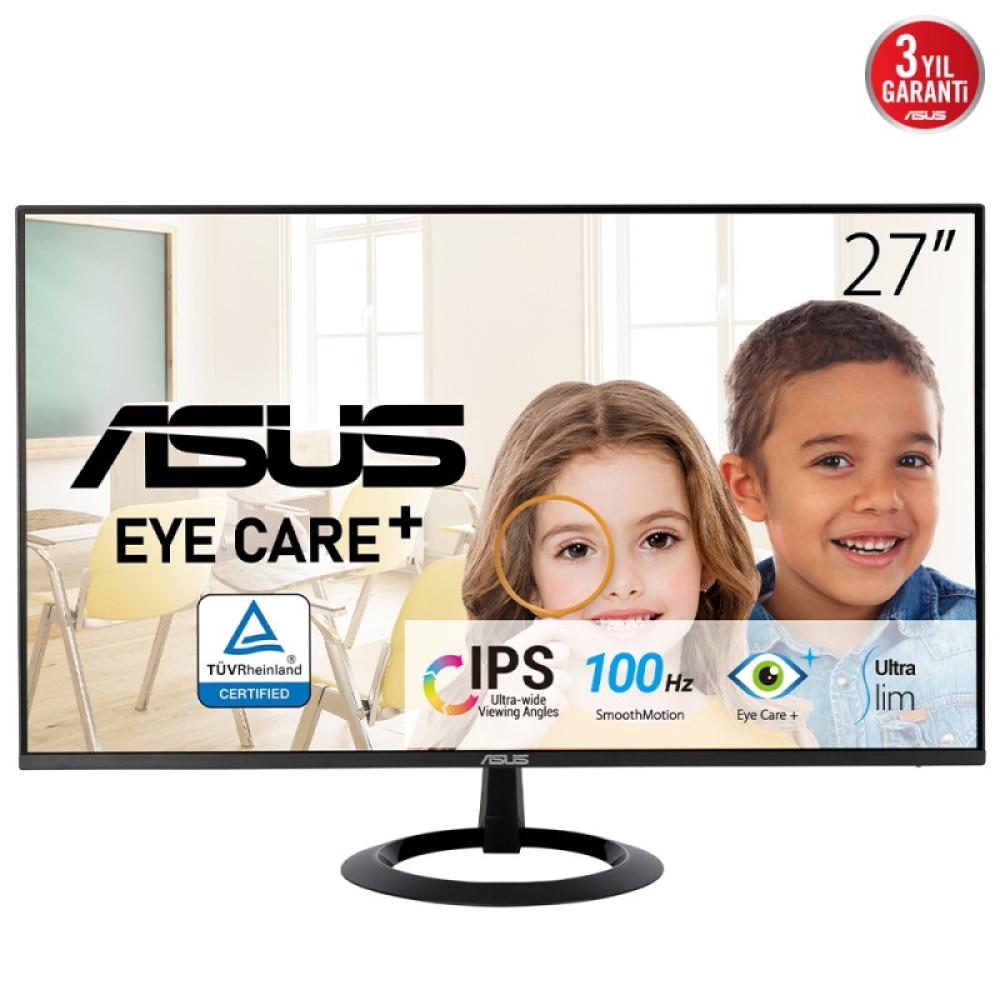 ASUS - VZ27EHF pantalla para PC 68,6 cm (27") 1920 x 1080 Pixeles Full HD LCD Negro
