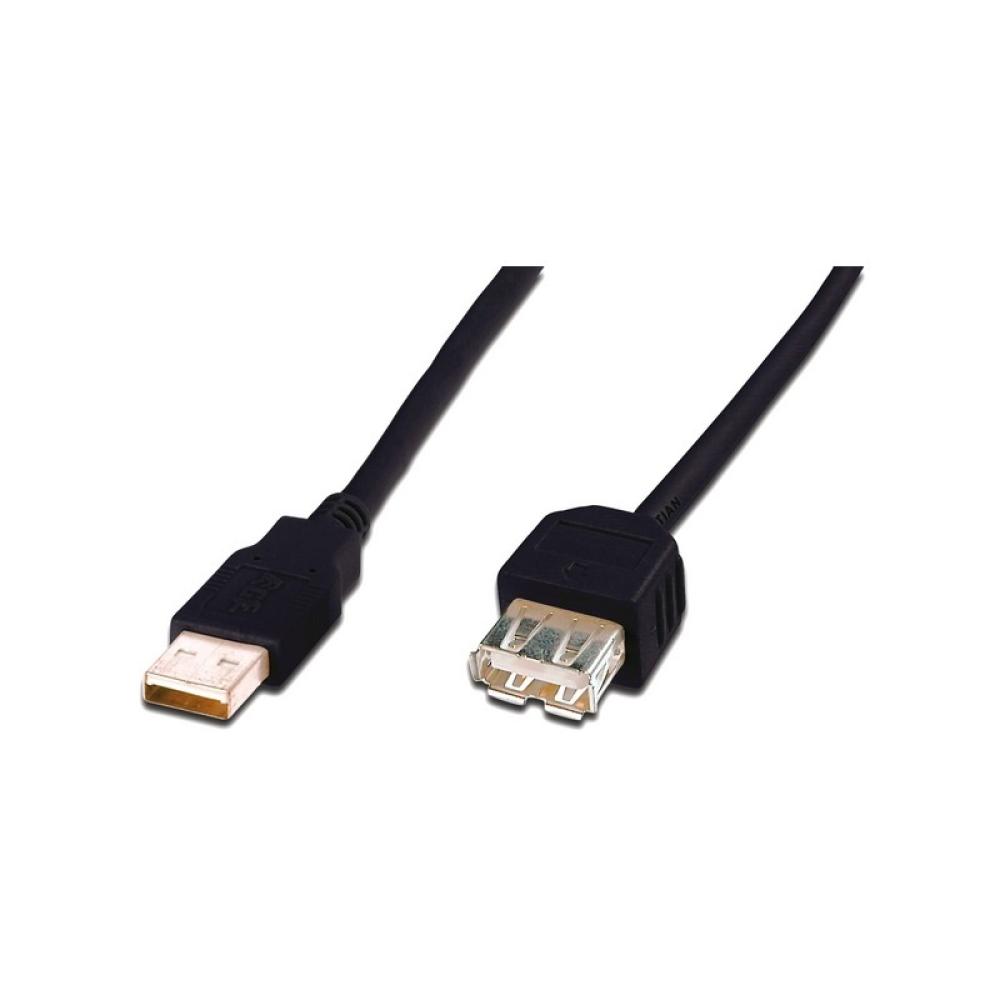 Digitus - Cable alargador USB-A, 3 m