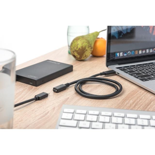 Digitus - Cable de extensión USB-C 3.2 Gen2, USB-C - USB-C