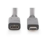 Digitus - Cable de extensión USB-C 3.2 Gen2, USB-C - USB-C
