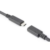 Digitus - Cable de extensión USB-C 3.2 Gen2, USB-C - USB-C