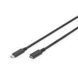 Digitus - Cable de extensión USB-C 3.2 Gen2, USB-C - USB-C