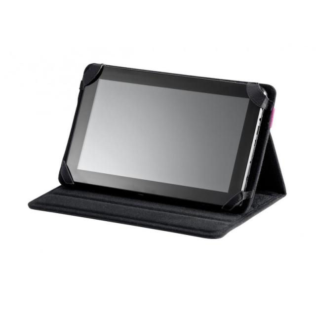 Ziron - LY015 funda para tablet 20,3 cm (8") Folio Negro, Púrpura