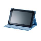 Ziron - ZR112 funda para tablet 20,3 cm (8") Folio Azul, Blanco