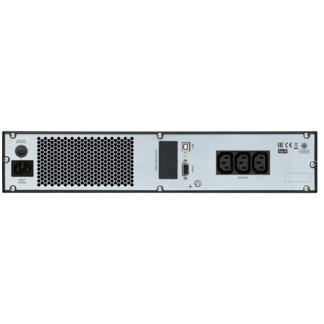 APC - SRV1KRI sistema de alimentación ininterrumpida (UPS) Doble conversión (en línea) 1 kVA 800 W 3 salidas AC