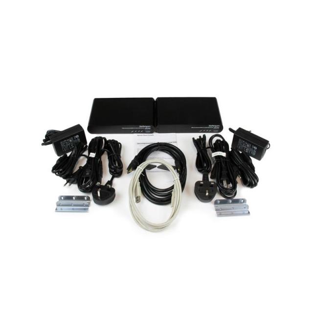 StarTech.com - Extensor de Consola KVM HDMI USB por Cable Cat5e / Cat6 con Vídeo 1080p HD Sin Comprimir - 100m