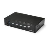 StarTech.com - Switch Conmutador KVM de 4 Puertos HDMI 1080p con USB 3.0