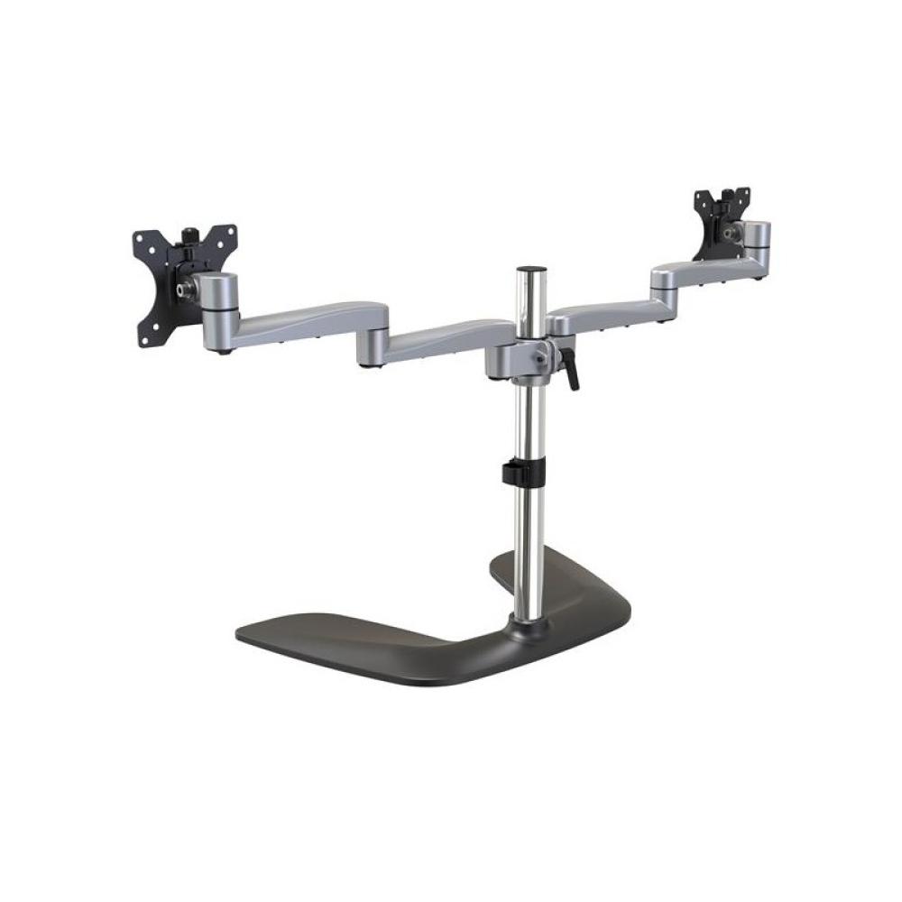 StarTech.com - Soporte VESA de Escritorio para Dos Monitores - Soporte Ergonómico para Pantallas hasta 32" con Montaje VESA - So