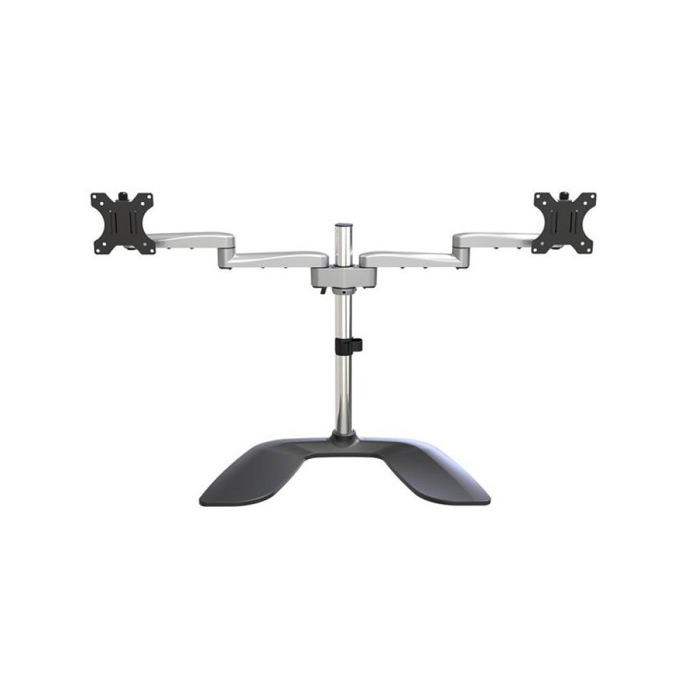 StarTech.com - Soporte VESA de Escritorio para Dos Monitores - Soporte Ergonómico para Pantallas hasta 32" con Montaje VESA - So