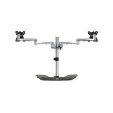 StarTech.com - Soporte VESA de Escritorio para Dos Monitores - Soporte Ergonómico para Pantallas hasta 32" con Montaje VESA - So