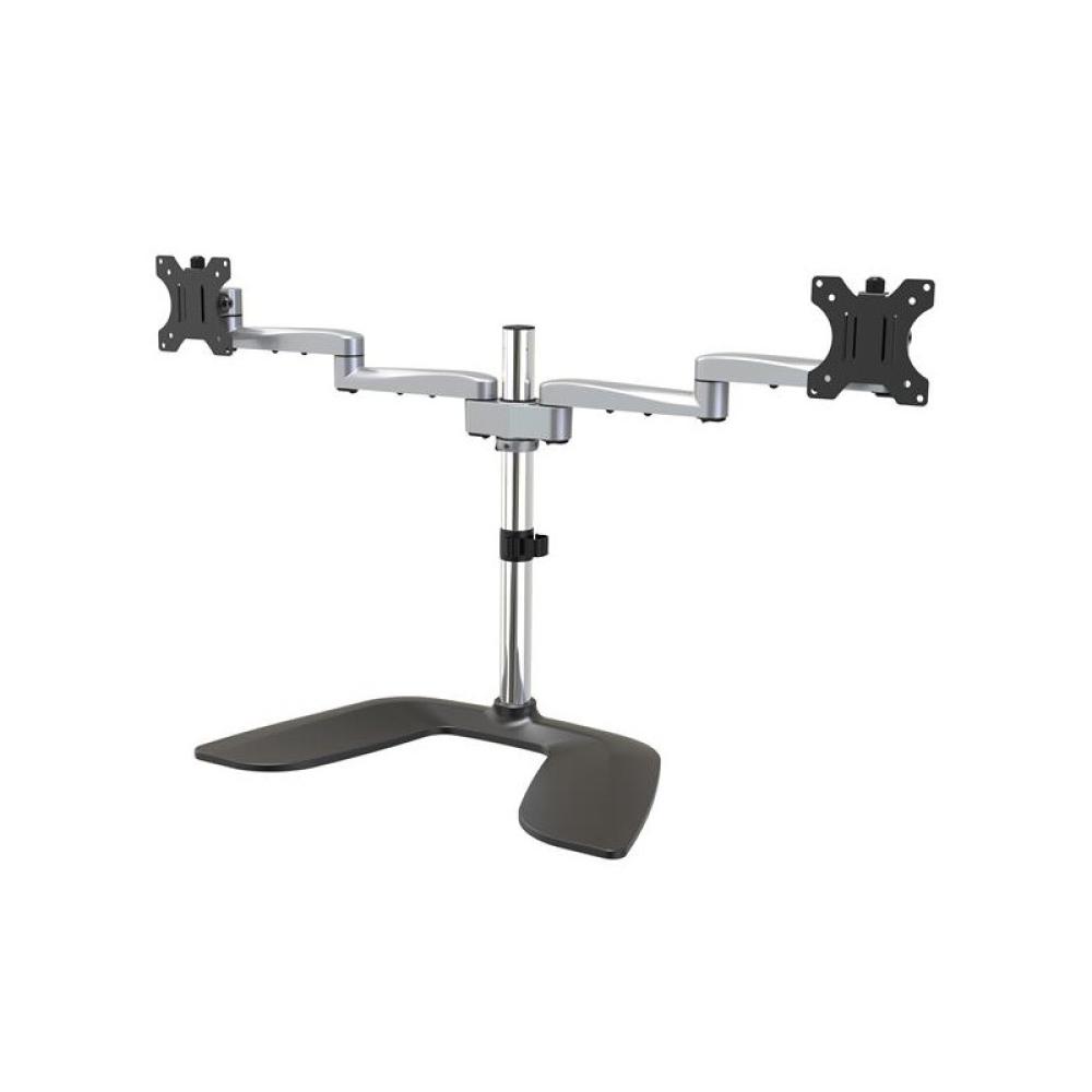 StarTech.com - Soporte VESA de Escritorio para Dos Monitores - Soporte Ergonómico para Pantallas hasta 32" con Montaje VESA - So