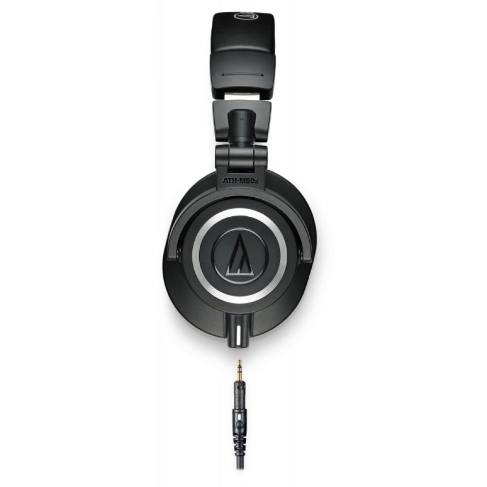 Audio-Technica - ATH-M50X auricular y casco Auriculares Alámbrico Diadema Música Negro